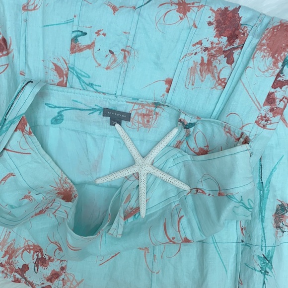 Ann Taylor Linen Dress 👗 - Picture 3 of 6